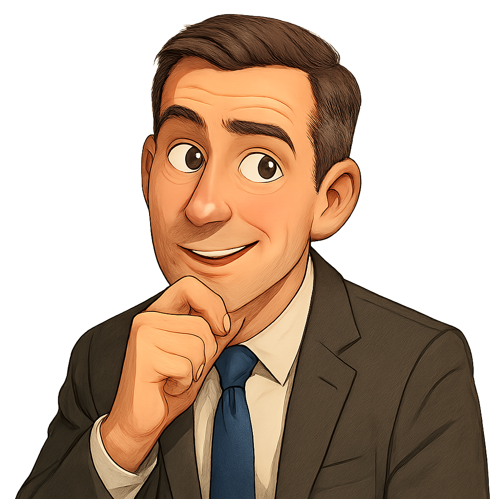 An attorney leaning in with curiosity.